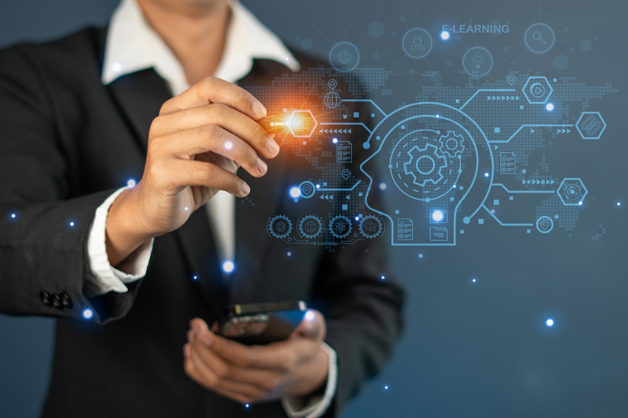 Comparison of financial chaos versus clean AI analytics